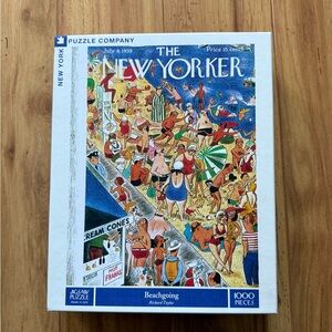 NEW The New Yorker Beachgoing Puzzle